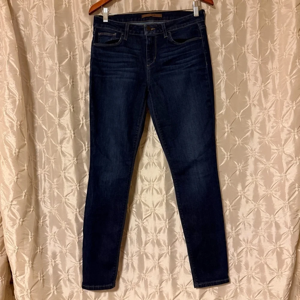 Joe's Jeans The Icon Skinny Ankle Deep Indigo Blue Dark Wash